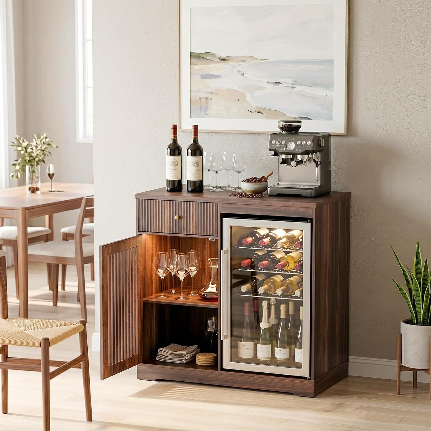 7 Best Coffee Bar Cabinets and Home Bars (2026)