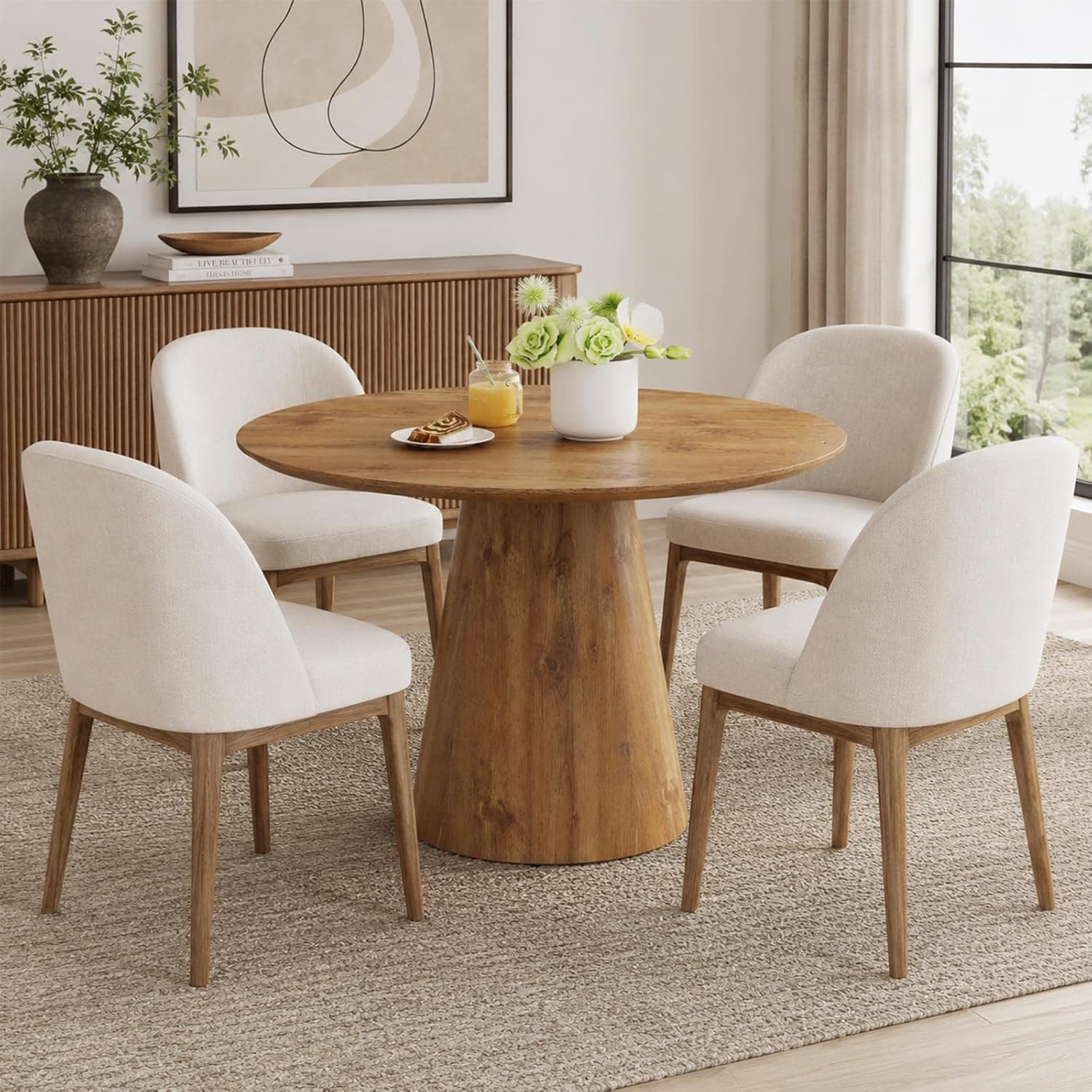 7 Round Pedestal Dining Tables That Anchor a Room (2026)