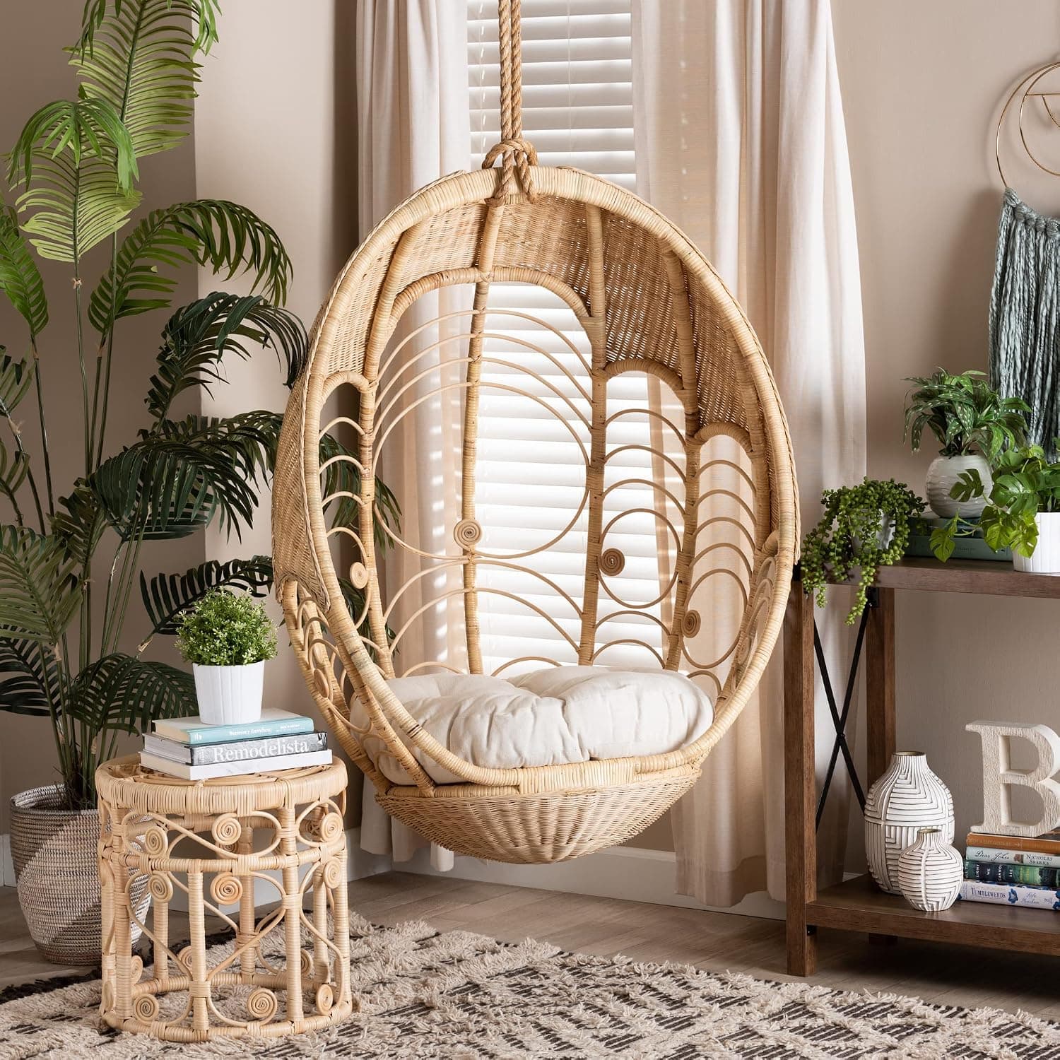Serena and Lily Hanging Chair Dupes: 4 Rattan and Macrame Swings With the Same Lazy Grace (2026)