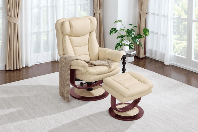 Stressless Recliner Dupes With Matching Ottomans