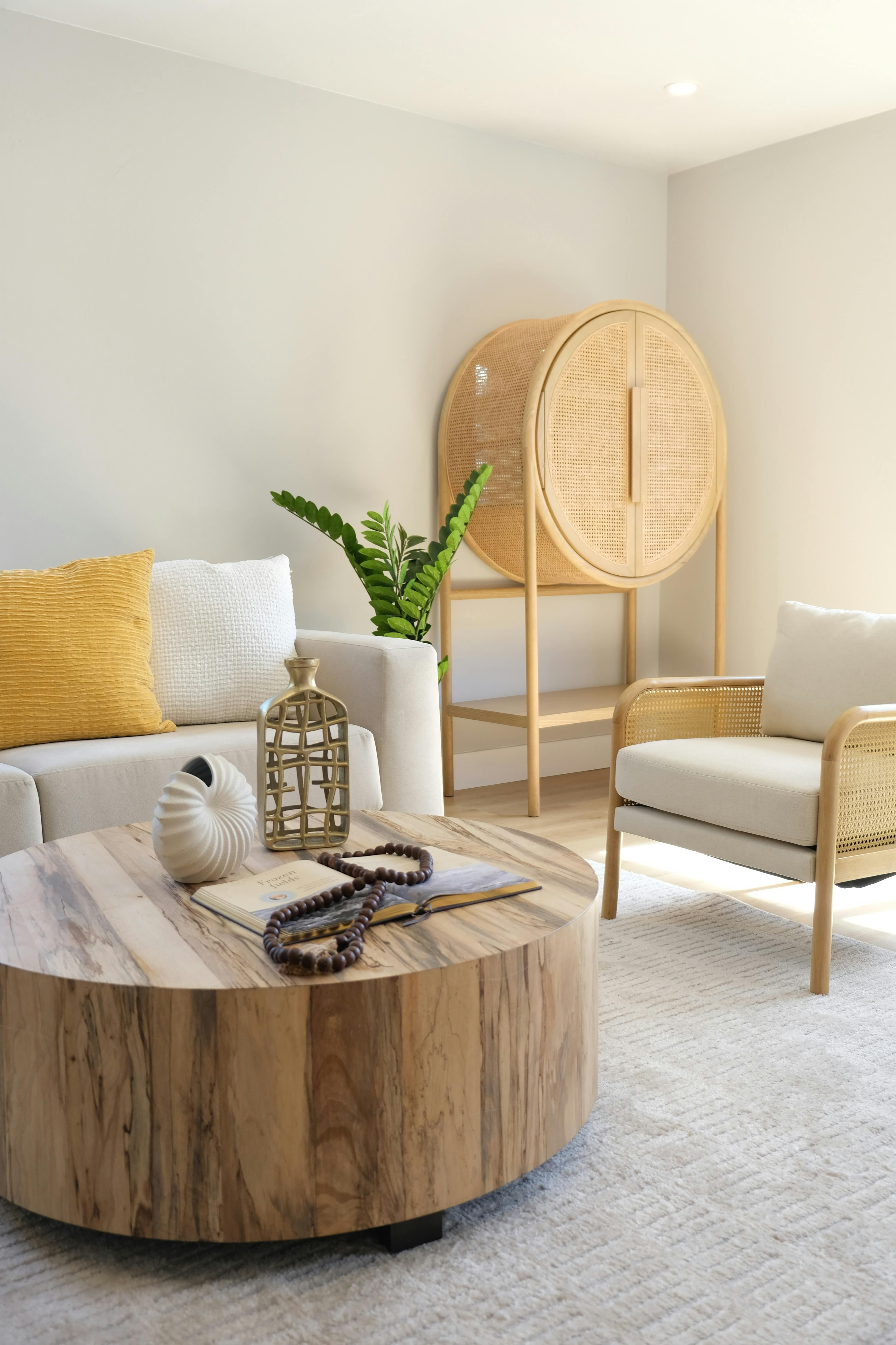 Natural organic interior design