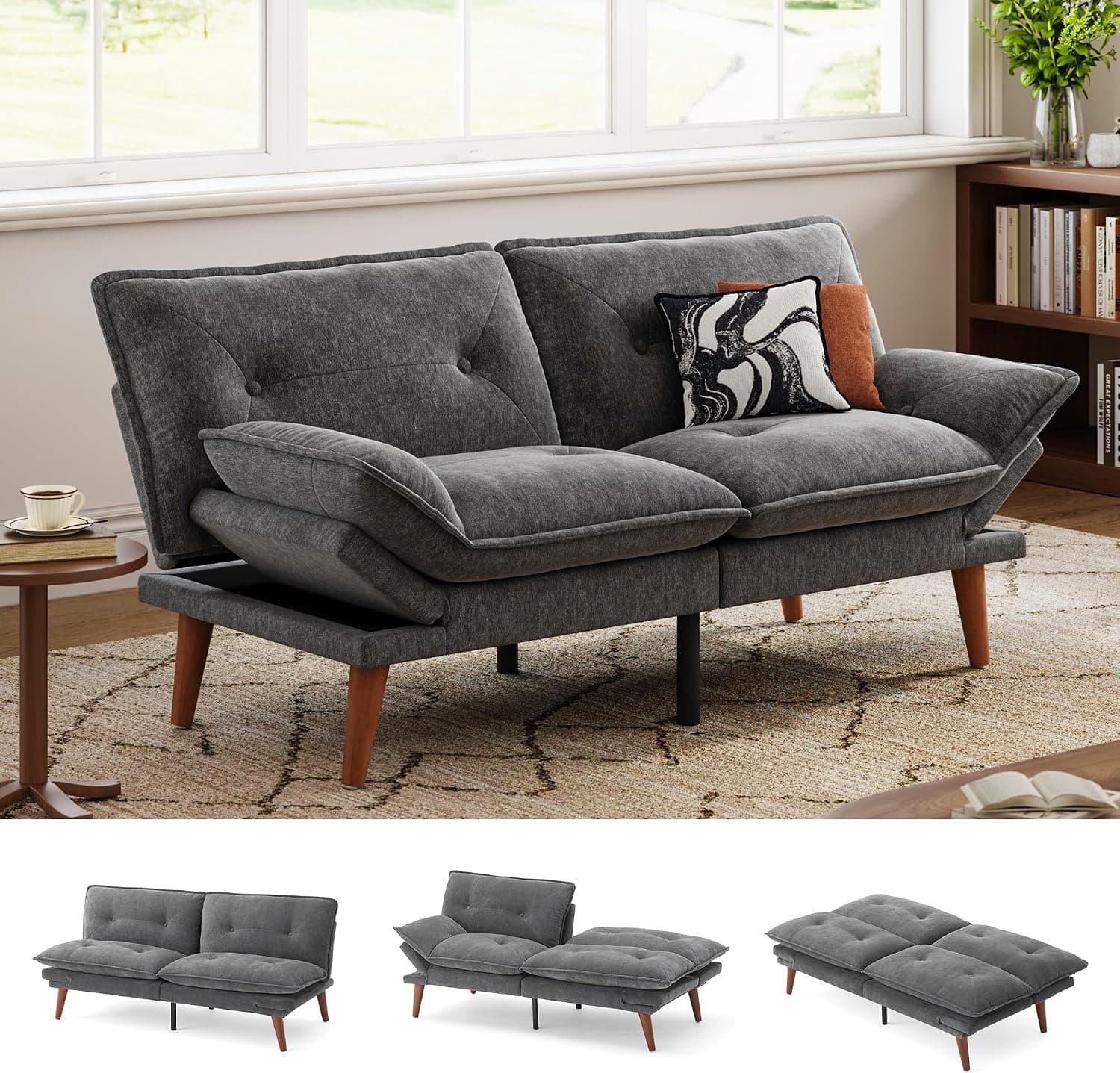 The 7 Best Futons and Sleeper Sofas for Dorms and College Apartments in 2026