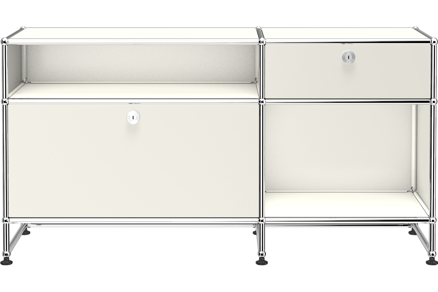 USM Haller Media O3, Pure White, 50-inch